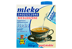 SM Gostyń Mleko gostyńskie zagęszczone niesłodzone light 4 % tłuszczu 500 g