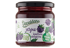 Devaldano Bio Konfitura ekologiczna jeżyna 190 g