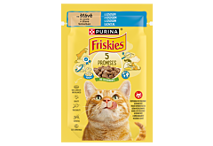 Friskies 5 Promises Karma dla dorosłych kotów w sosie z łososiem 85 g