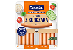 Tarczyński Parówki premium z fileta z kurczaka 180 g (2 x 90 g)