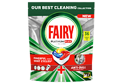 Fairy Platinum Plus Cytryna Tabletki do zmywarki All In One, 36 tabletek