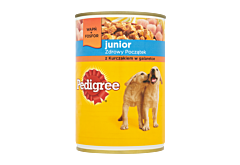 Pedigree Junior z kurczakiem w galaretce Karma pełnoporcjowa 400 g