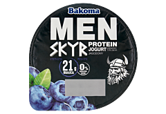 Bakoma Men Jogurt kremowy typu skyr jagodowy 300 g