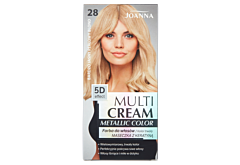 Joanna Multi Cream Metallic Color Farba do włosów bardzo jasny perłowy blond 28