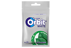 Orbit White Spearmint Bezcukrowa guma do żucia 29 g (21 sztuk)