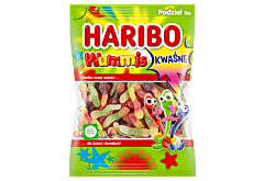 Haribo Wummis Żelki o smaku owocowym kwaśne 160 g