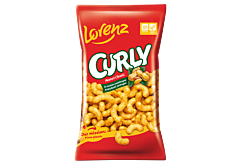 Curly Chrupki kukurydziane ze świeżo zmielonymi orzeszkami ziemnymi 120 g