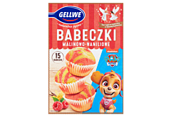 GELLWE Babeczki malinowo-waniliowe mieszanka do wypieku 238 g