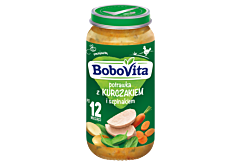 BoboVita Potrawka z kurczakiem i szpinakiem po 12 miesiącu 250 g