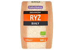 NaturAvena Ekologiczny ryż biały okrągły 500 g