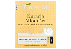 Bielenda Kuracja Młodości 60+ Regenerujący krem przeciwzmarszczkowy na dzień noc 50 ml