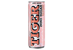 Tiger Zero Sugar Gazowany napój energetyzujący o smaku Peach 250 ml