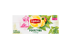 Lipton Herbatka ziołowa aromatyzowana pokrzywa z mango 26 g (20 torebek)