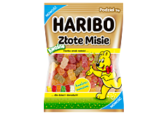 Haribo Złote Misie Żelki o smaku owocowym kwaśne 160 g