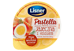 Lisner Pastella Pasta jajeczna z łososiem 80 g