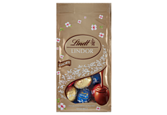 Lindt Lindor Pralinki z czekolady mlecznej deserowej i białej z nadzieniem 180 g