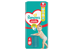 Pieluchomajtki Pampers Active Baby, rozmiar 4, pieluszki 52, 9kg-15kg