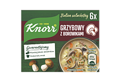 Knorr Bulion szlachetny grzybowy z borowikami 60 g (6 x 10 g)