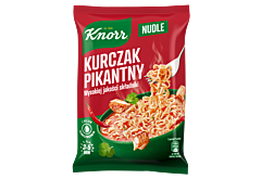 Knorr Nudle Zupa danie kurczak pikantny 63 g