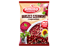 Amino Zupa błyskawiczna barszcz czerwony z majerankiem 66 g