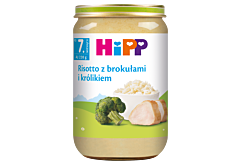 HiPP Risotto z brokułami i królikiem po 7. miesiącu 220 g