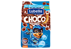 Lubella Choco muszelki Zbożowe muszelki o smaku czekoladowym 500 g