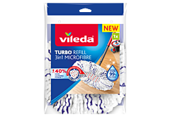 Vileda Turbo 3in1 Microfibre Wkład do mopa obrotowego