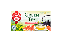 Teekanne Green Tea Grapefruit Aromatyzowana herbata zielona 35 g (20 x 1,75 g)