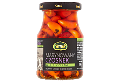 Smak Marynowany czosnek w oleju z ziołami 190 g