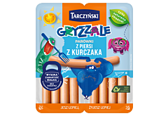 Tarczyński Gryzzale Parówki z piersi kurczaka 160 g (2 x 80 g)