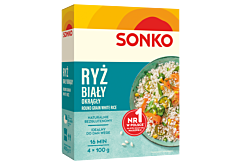 Sonko Ryż biały okrągły 400 g (4 x 100 g)