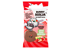 Bunny Ninja Przekąska owocowa o smaku jabłko banan truskawka 15 g