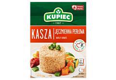 Kupiec Kasza jęczmienna perłowa 400 g (4 x 100 g)