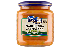 Provitus Marchewka zasmażana z groszkiem 480 g