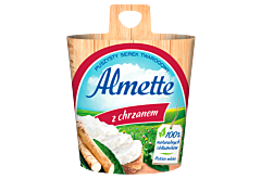 Almette Puszysty serek twarogowy z chrzanem 150 g