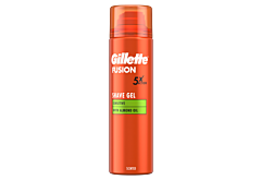 Gillette Fusion Żel do golenia z olejkiem migdałowym, do skóry wrażliwej, 200 ml