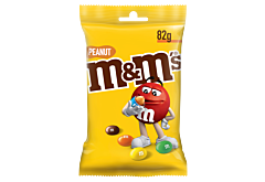 M&M's Peanut Orzeszki ziemne oblane czekoladą w kolorowych skorupkach 82 g