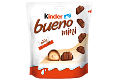 Kinder Bueno Mini Wafel pokryty mleczną czekoladą wypełniony nadzieniem 108 g