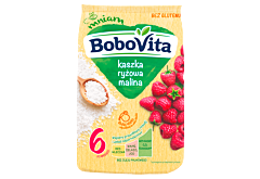 BoboVita Kaszka ryżowa malina po 6 miesiącu 180 g