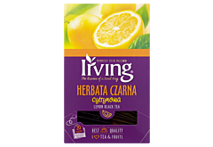 Irving Herbata czarna cytrynowa 30 g (20 torebek)