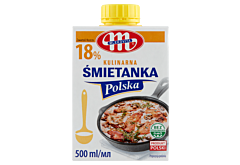 Mlekovita Śmietanka Polska kulinarna 18 % 500 ml