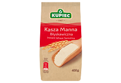 Kupiec Kasza manna błyskawiczna 400 g