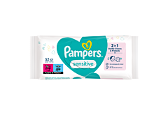 Pampers Sensitive Baby Wipes 12 Packs = 52 Wipes