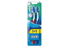 Oral-B Advantage 3DWhite Szczoteczka manualna do zębów, średnia, rozmiar 40