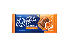 E. Wedel Czekolada mleczna toffi 100 g