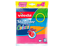 Vileda Colors Ściereczki mikrofibra 4 sztuki