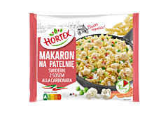 Hortex Makaron na patelnię świderki z sosem alla carbonara 450 g