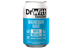 Dr Witt Function Magnesium Wave Gazowany napój wieloowocowy o smaku ananasa i cytryny 330 ml