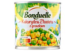 Bonduelle Kukurydza złocista z groszkiem 340 g