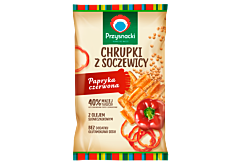 Przysnacki Chrupki z soczewicy papryka czerwona 80 g